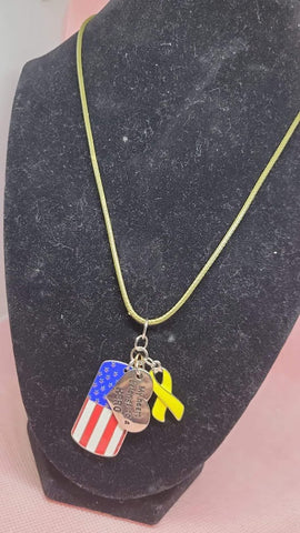 I Love My Hero Necklace