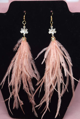 Princess Feather Earrings