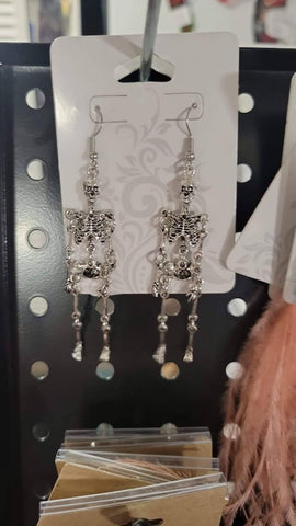 Skeleton Earrings