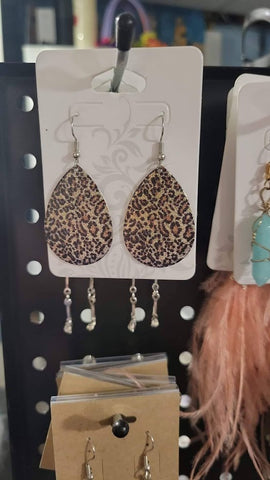 Leopard Earrings
